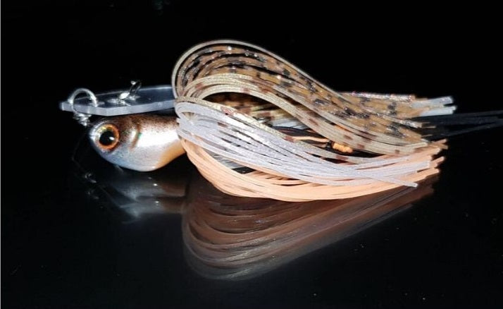 Hot Bite Spectre Assist Skirted Vibration Bladed Jig Lure - 5/8oz