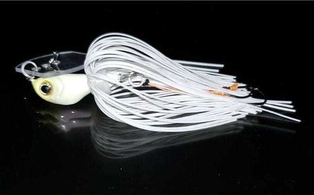 Hot Bite Spectre Assist Skirted Vibration Bladed Jig Lure - 5/8oz