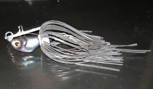 Hot Bite Spectre Assist Skirted Vibration Bladed Jig Lure - 5/8oz
