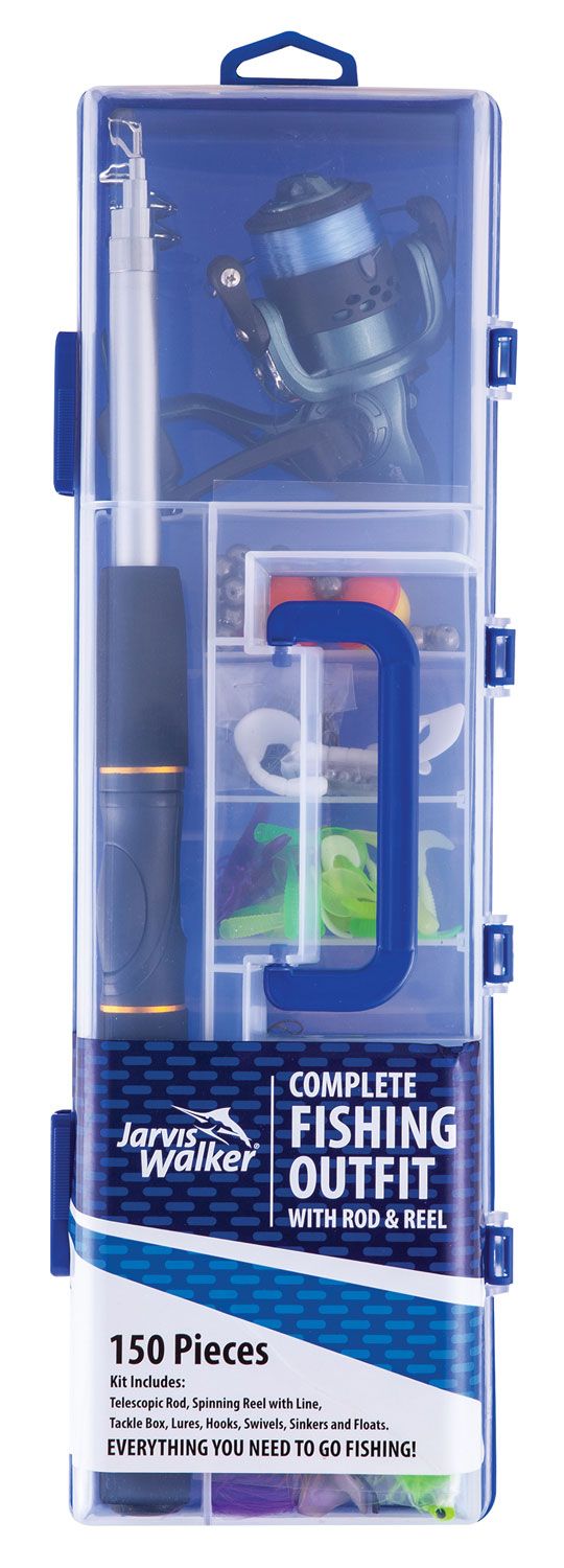 Jarvis Walker Complete Fishing Pack Kit - 19678