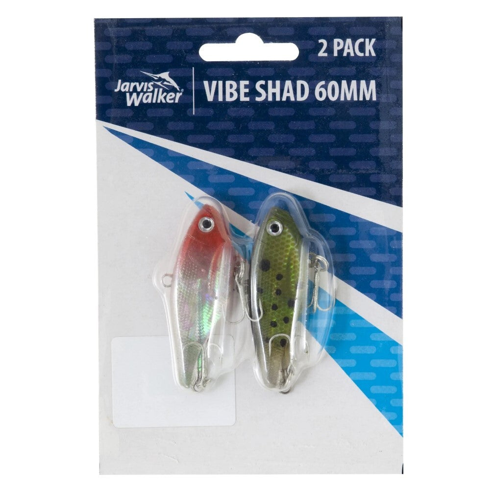 Jarvis Walker Soft Vibe Shad Lure Value Pack