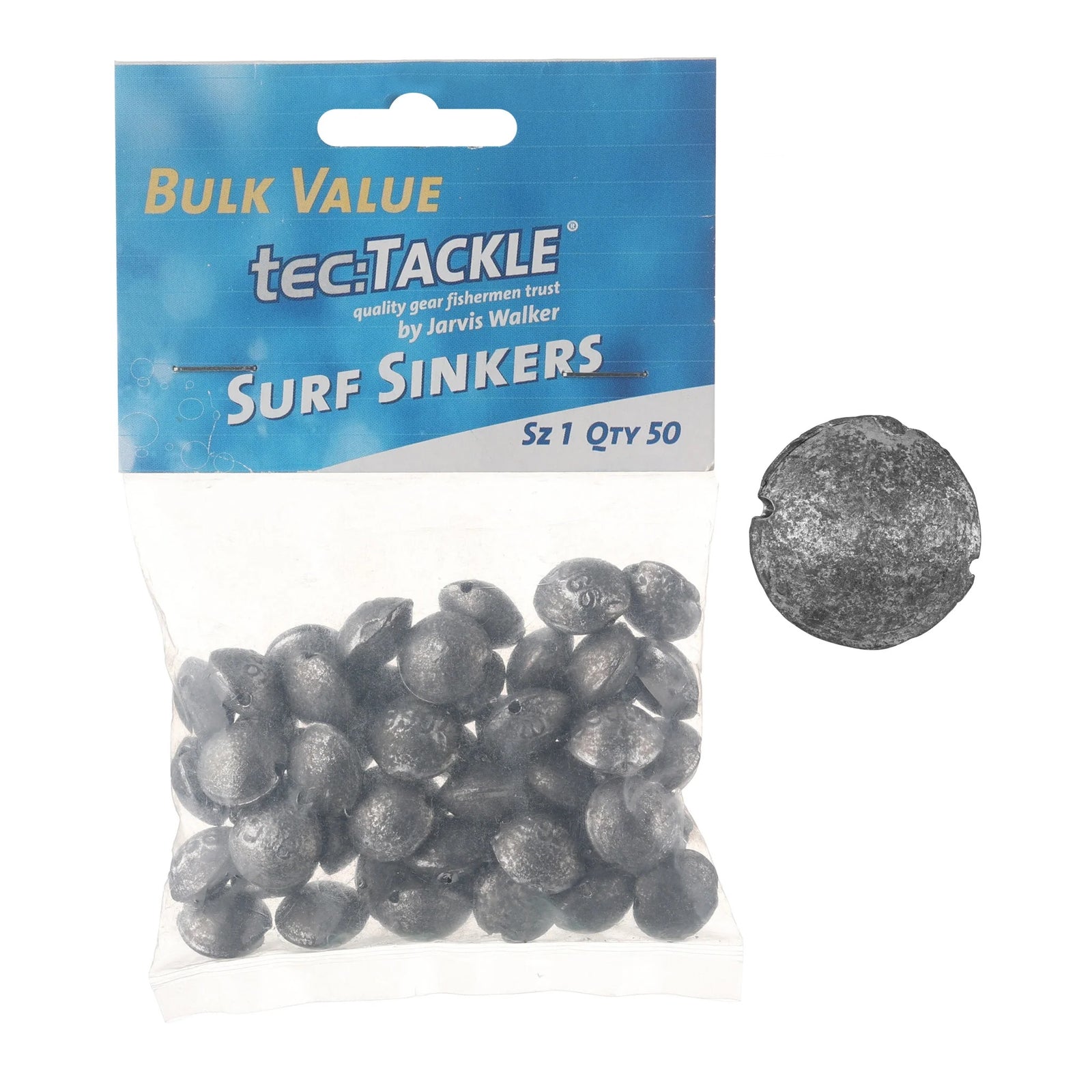 Jarvis Walker Surf Sinker Bulk Value Pack