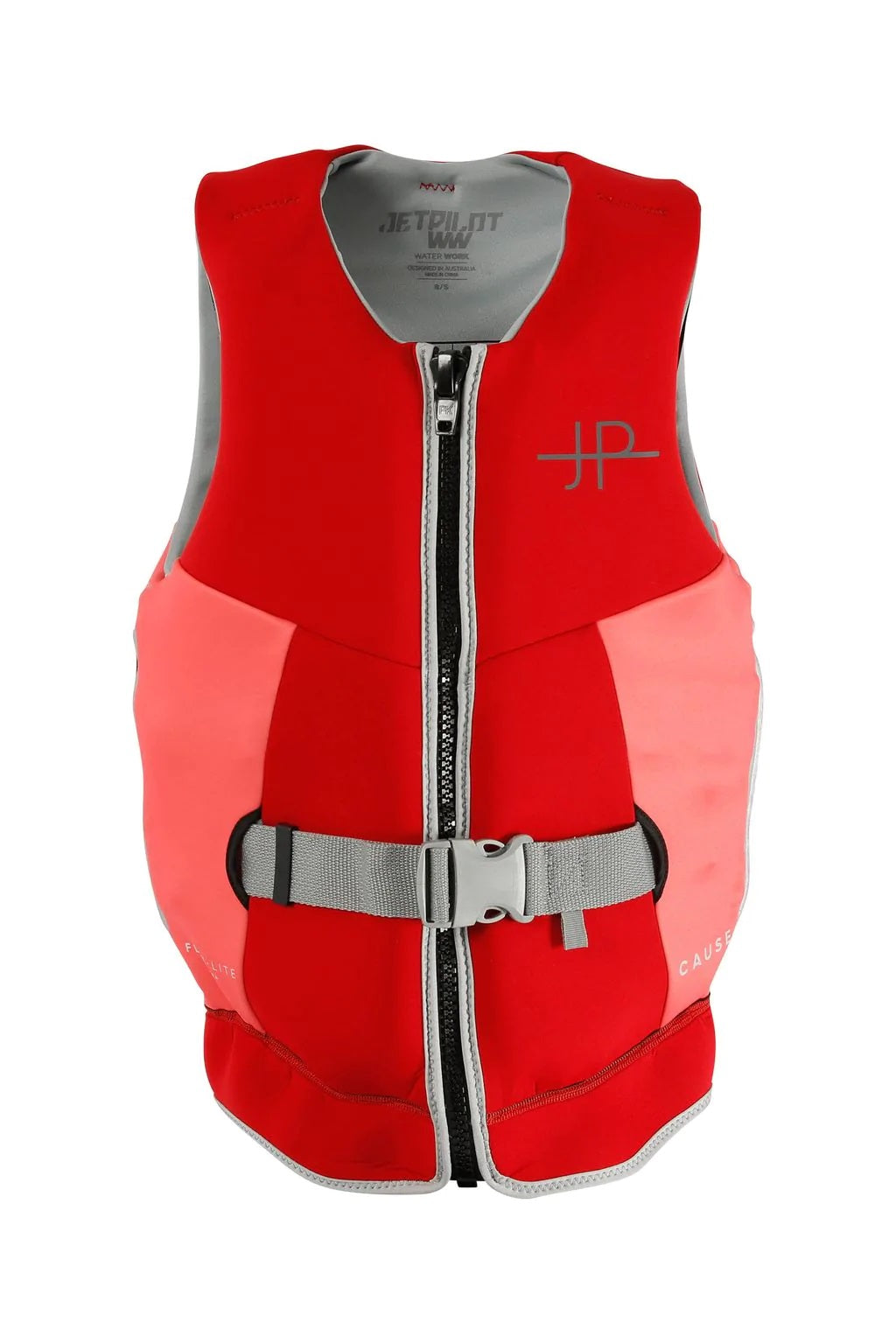 Jetpilot Cause Ladies FE Neo Neoprene Life Jacket PFD Vest Red Level 50