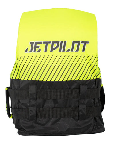 Jetpilot Helium Mens FE Nylon Life Jacket PFD Vest Black Yellow