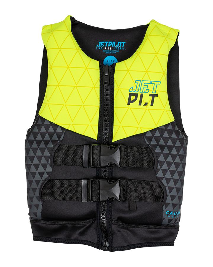 Jetpilot The Cause Youth FE Neo Vest PFD - Yellow