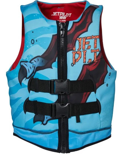 Jetpilot Boys Rex Youth Cause Neo Neoprene Life Jacket PFD Vest