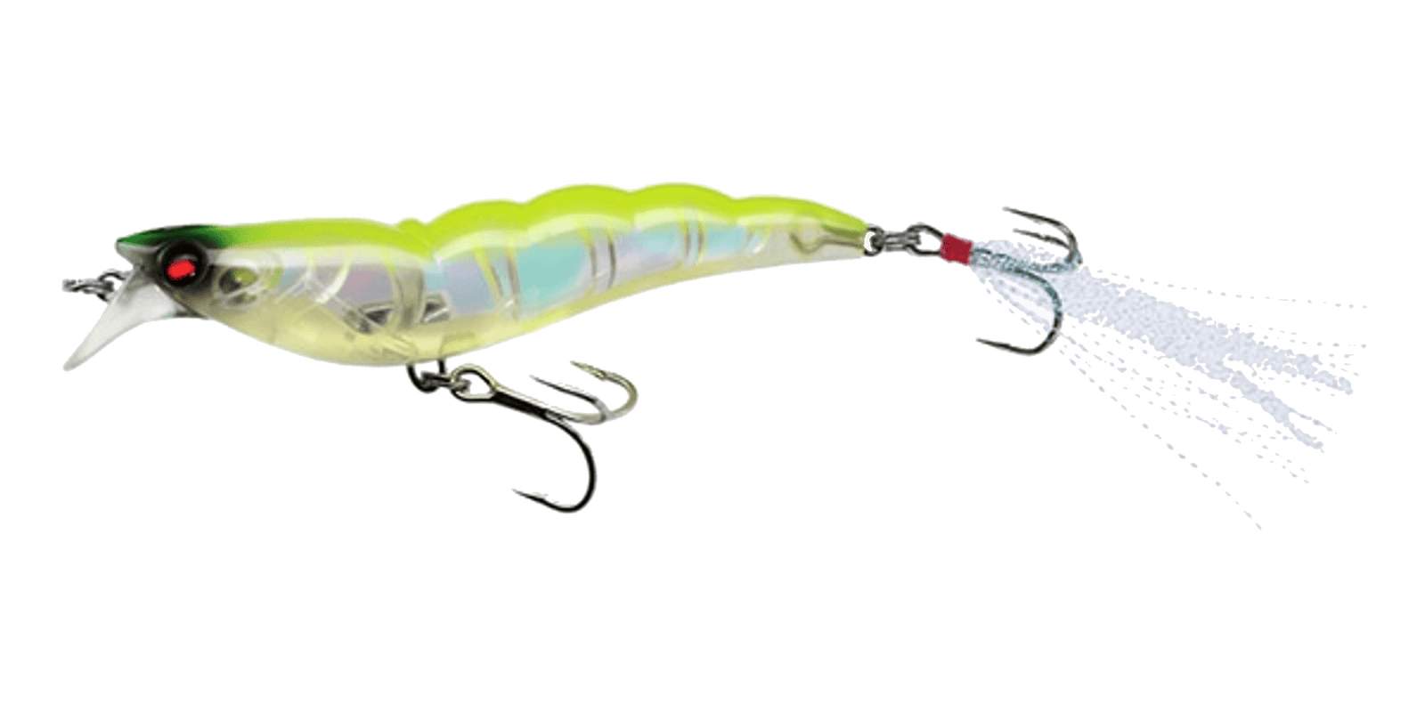 Yo Zuri Crystal Shrim 3D Prawn Hard Body Lure 90