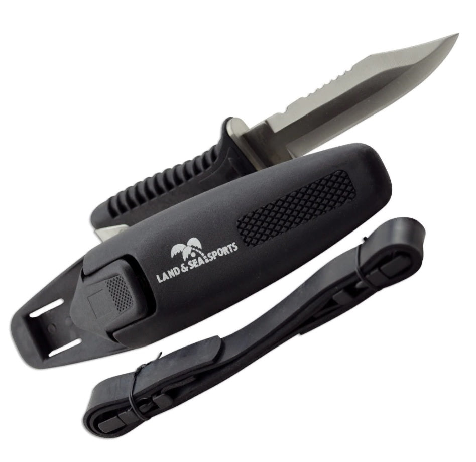 Land and Sea Commando Dive Knife with Sheath