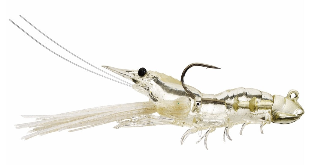 Live Target Fleeing Shrimp 3.5 inch Soft Plastic Lure