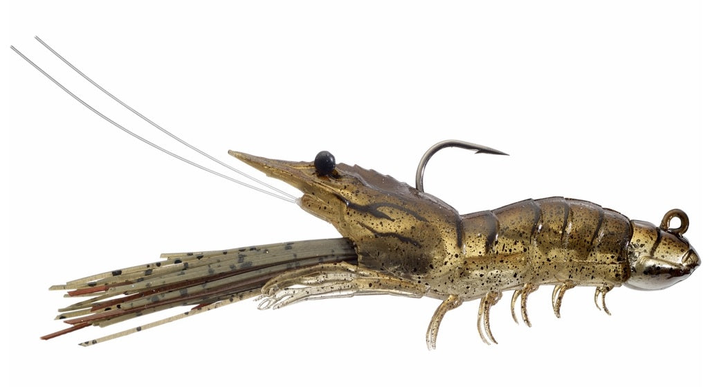 Live Target Fleeing Shrimp 3.5 inch Soft Plastic Lure