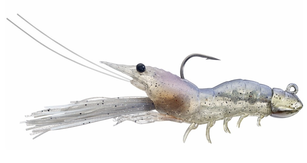 Live Target Fleeing Shrimp 3.5 inch Soft Plastic Lure