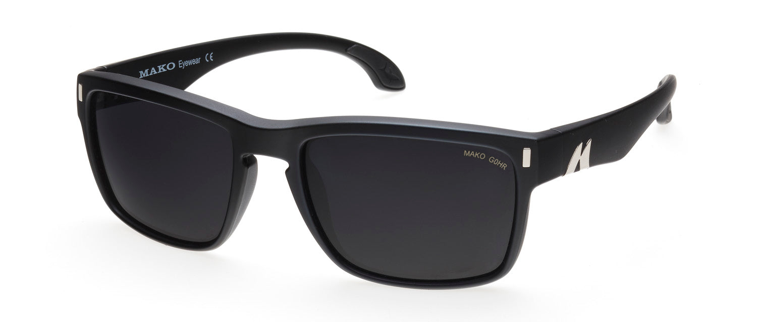 Mako GT Matte Black Frame Polarised Sunglasses