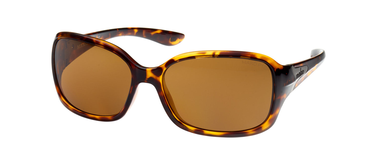 Mako Seebreeze Tortoise Shell Frame Poly Brown Lens Polarised Sunglasses