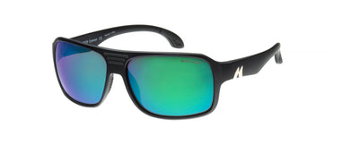 Mako Ronin Matte Black Frame Glass Lens Polarised Sunglasses