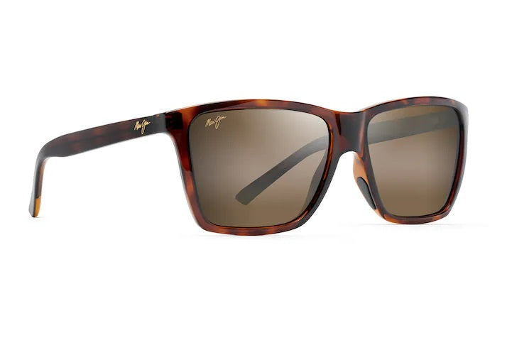 Maui Jim Cruzem Tortoise Frame HCL Bronze Glass Lens Polarised Performance Sunglasses
