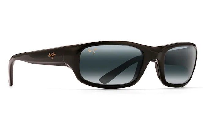 Maui Jim Stingray 103-02 Gloss Black Neutral Grey Polarised Glass Lens Performance Sunglasses