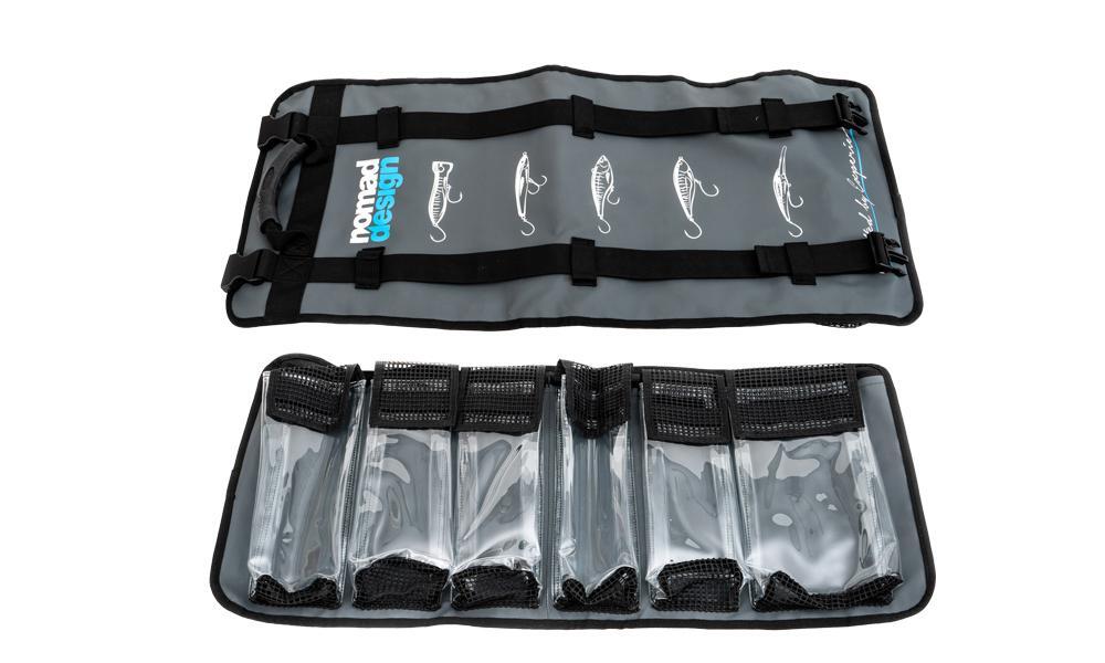 Nomad Design Heavy Duty Lure Popper Jig Roll Wrap Storage System