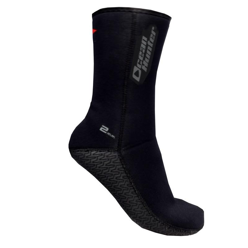 Ocean Hunter Plush Dive Fin Sock - 2mm