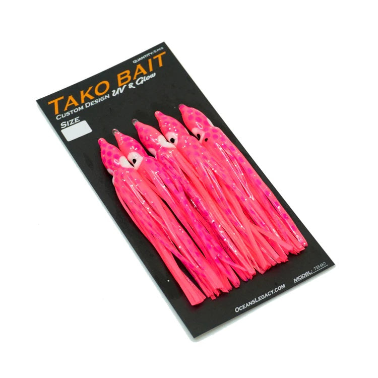 Oceans Legacy Tako Bait Squid Skirt Pack