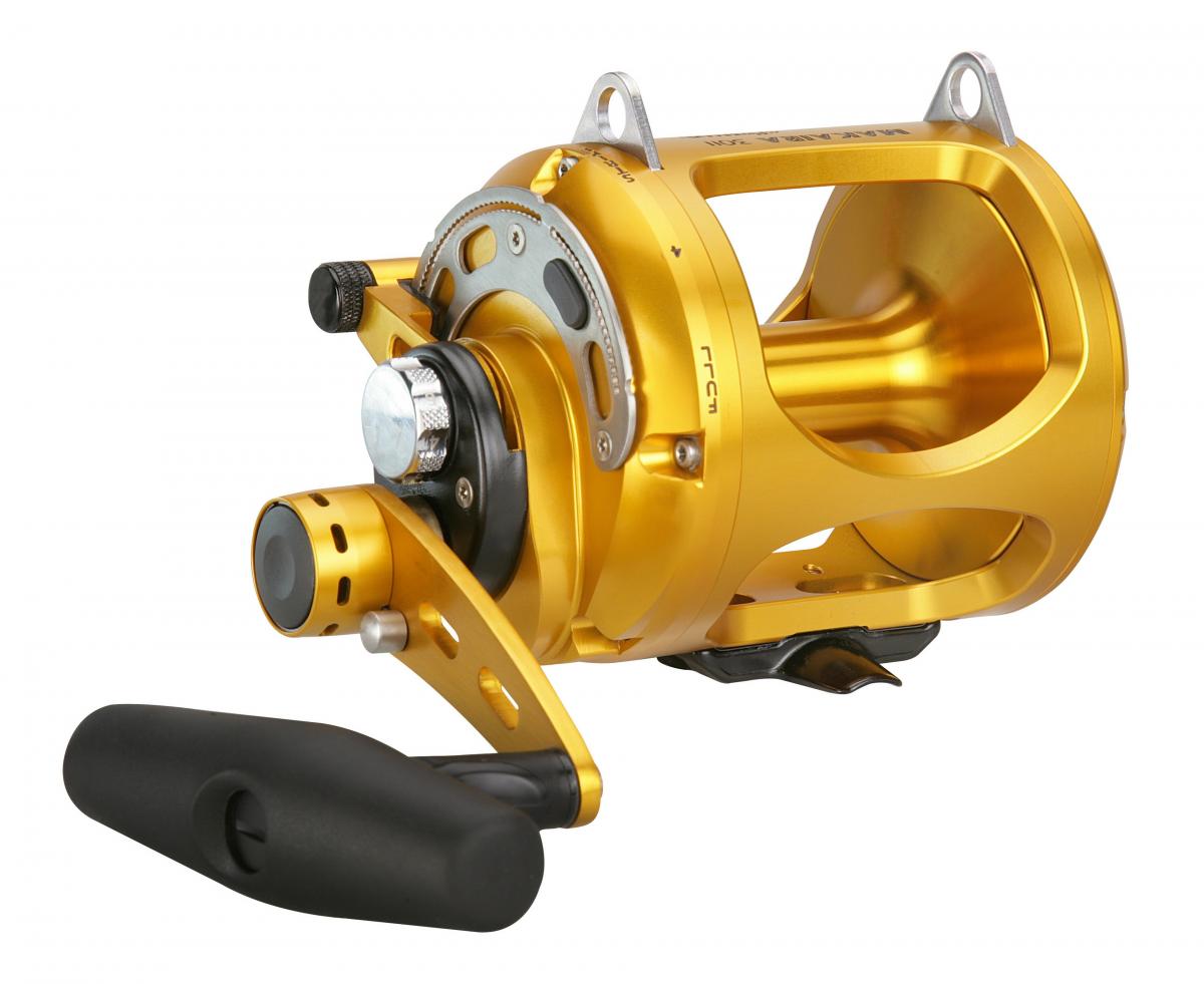 Okuma Makaira Gold Lever Drag Overhead Game Reel