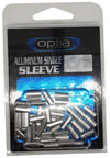 Optia OP059 Aluminium Single Sleeve Heavy Duty Crimp 25 Pack