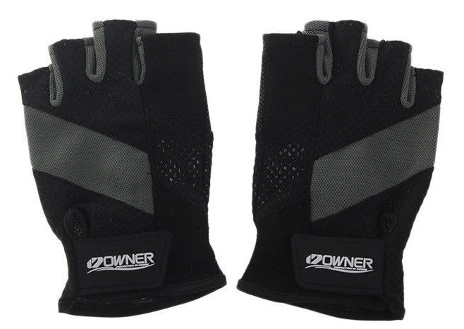 Owner Fingerless Mesh Fishing Gloves