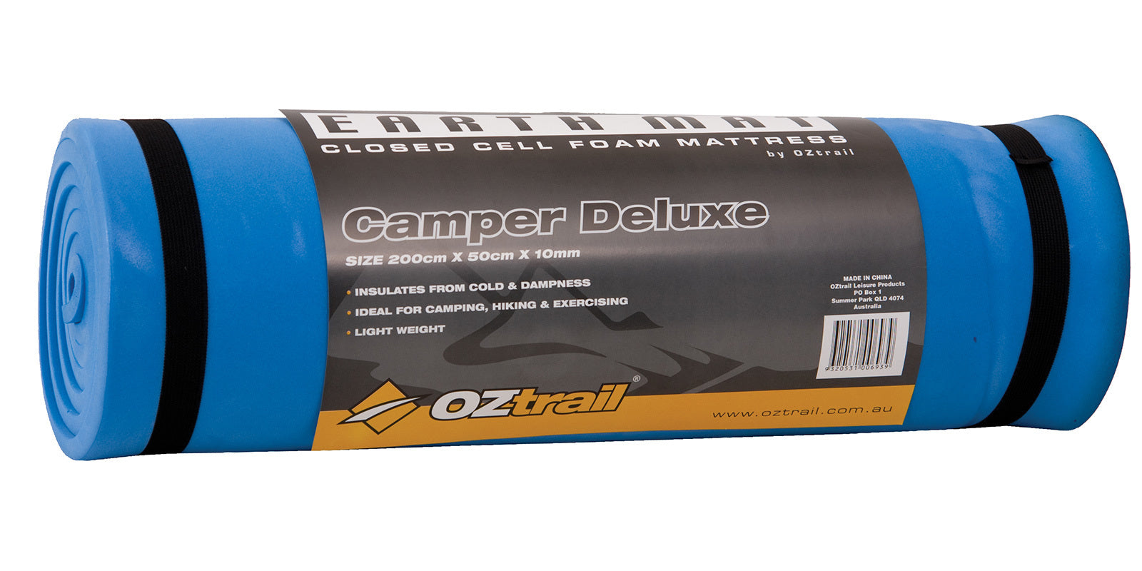 Oztrail Foam Earth Mat Silver Deluxe - EMF-EM10-B