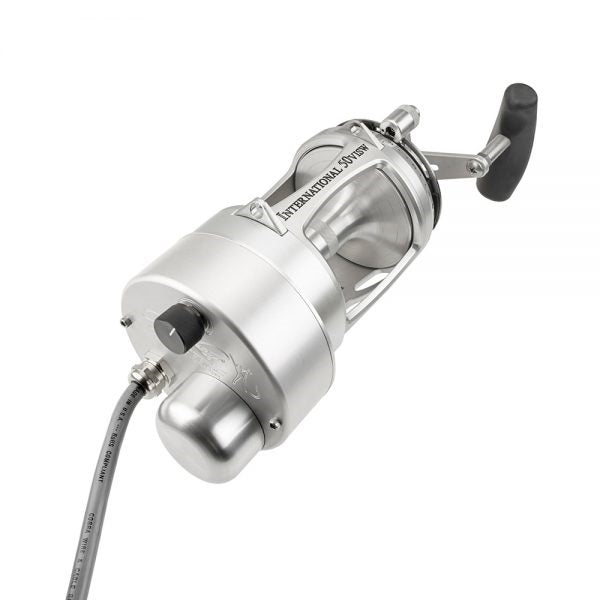 Penn Hooker International Deep Drop Overhead Standard Electric Reel - Silver