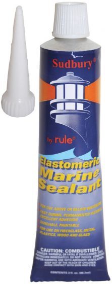 Sudbury By Rule Elastometric Marine Clear Sealant Tube 3oz