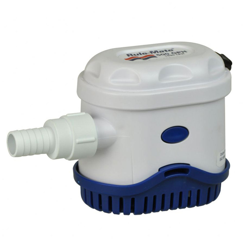 RWB Rule-Mate 500GPH Automatic Bilge Pump - 12V