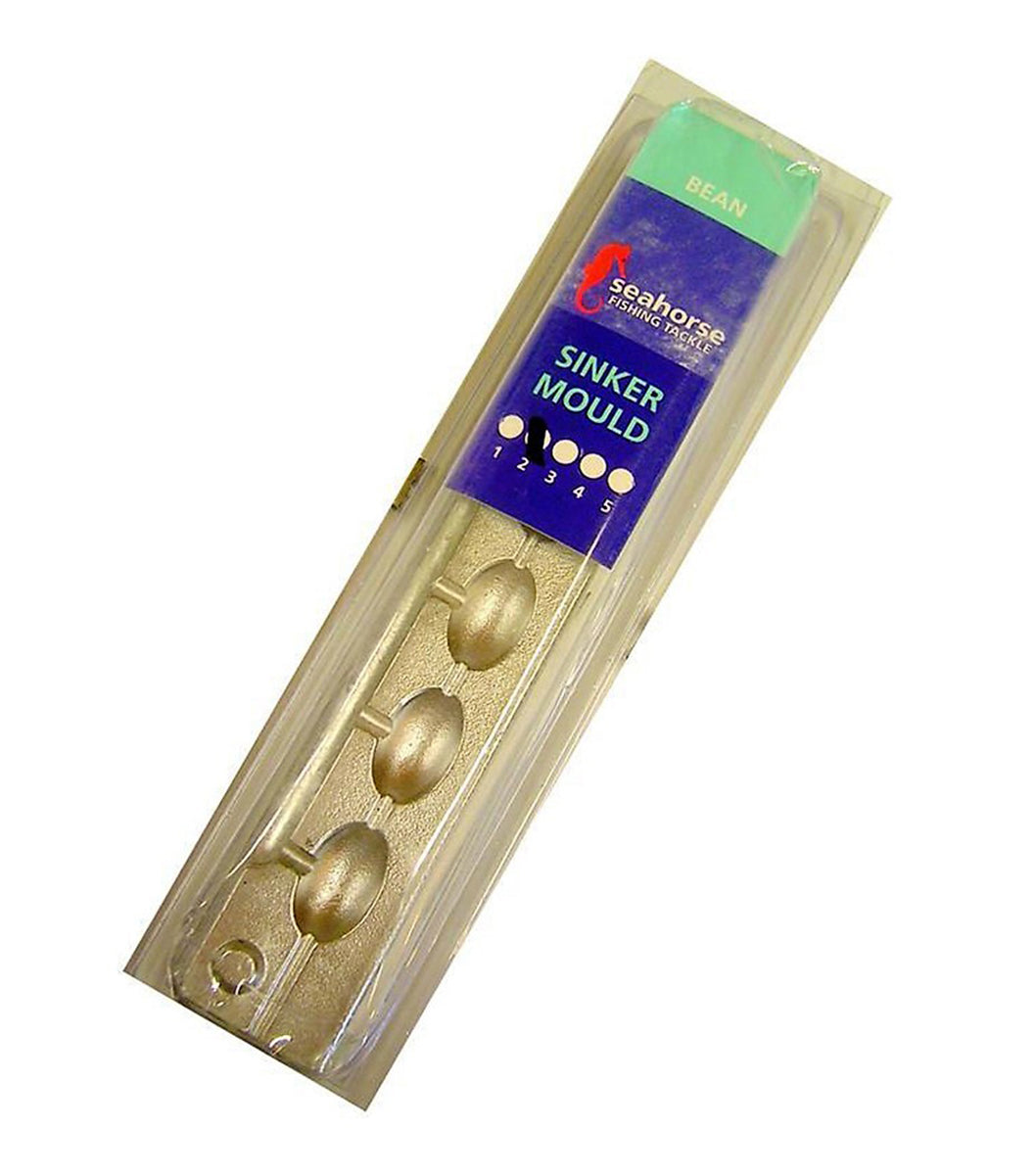 Seahorse Lead Bean Sinker Mould