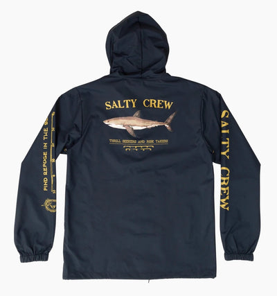 Salty Crew Bruce Snap Jacket Navy