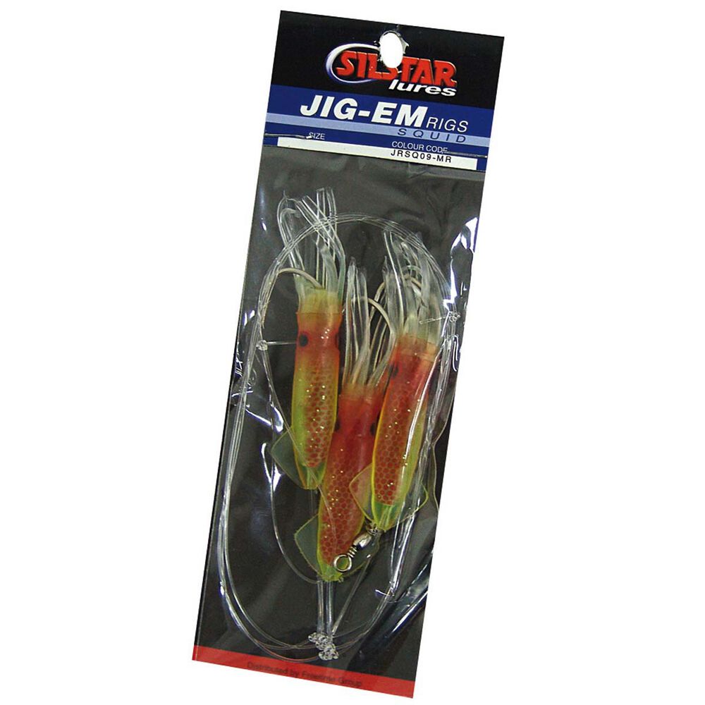 Silstar Jig Em Squid Pre Tied Rig