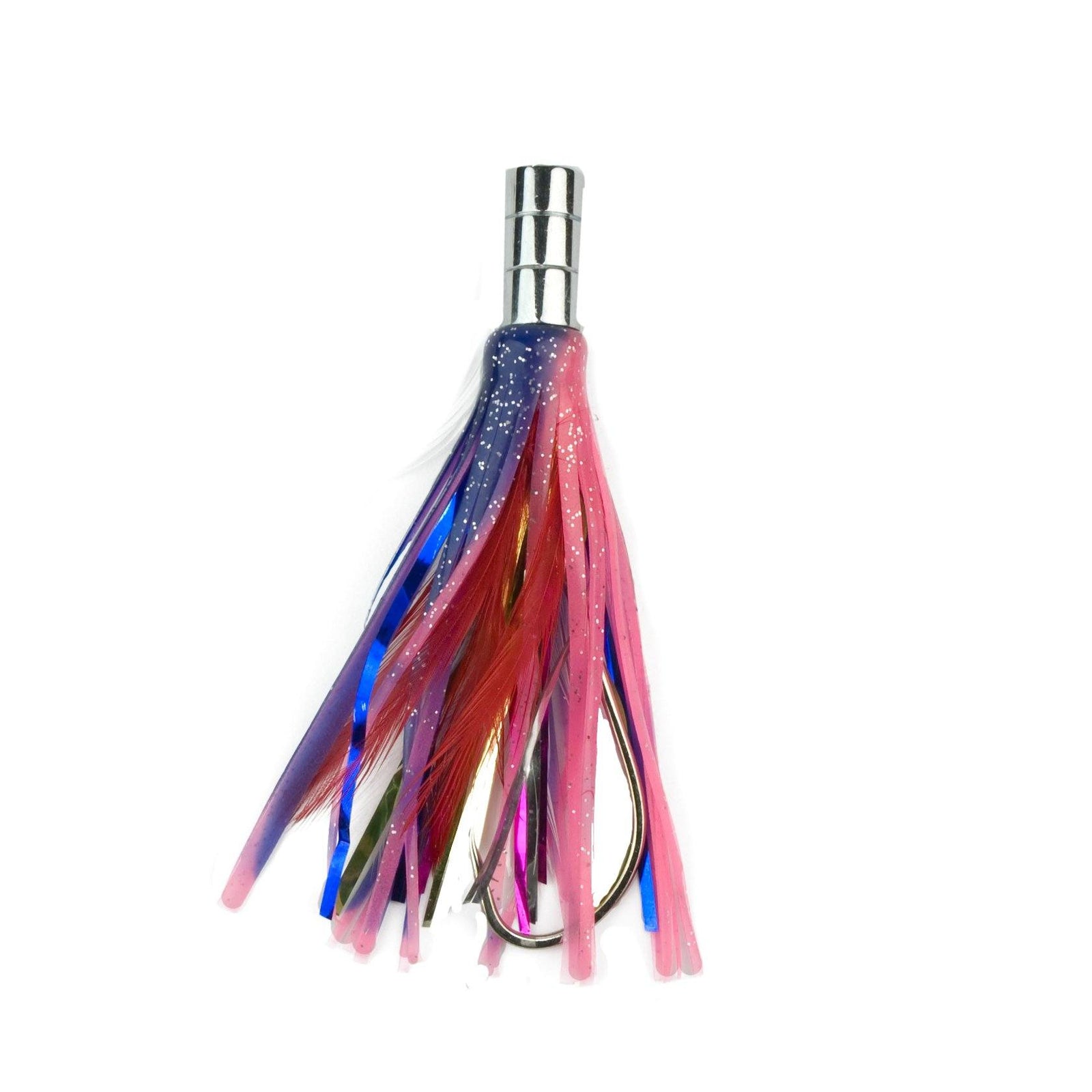 Silstar Troll Em Xmas Christmas Tree Rigged Trolling Metal Head Skirted Lure