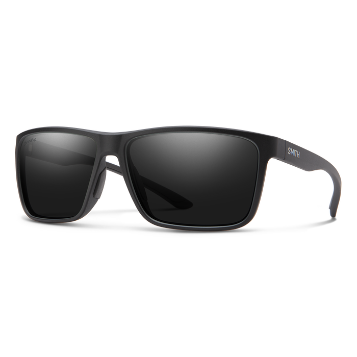 Smith Optics Riptide Matte Black Frame Glass Lens Polarised Performance Sunglasses