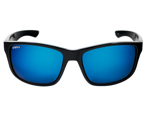 Spotters Rebel Gloss Black Frame Polarised Sunglasses