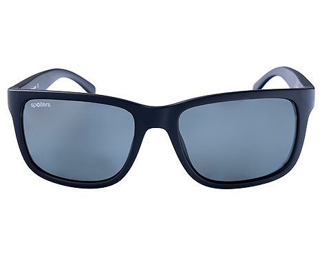 Spotters Zane Matt Black Womens Performance Polarised Sunglasses