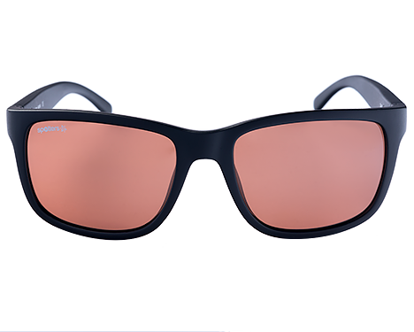 Spotters Zane Matt Black Womens Performance Polarised Sunglasses