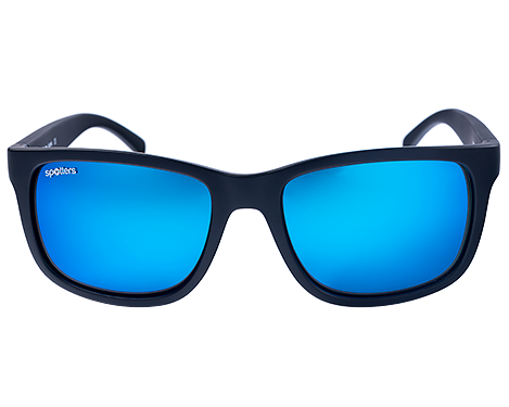 Spotters Zane Matt Black Womens Performance Polarised Sunglasses