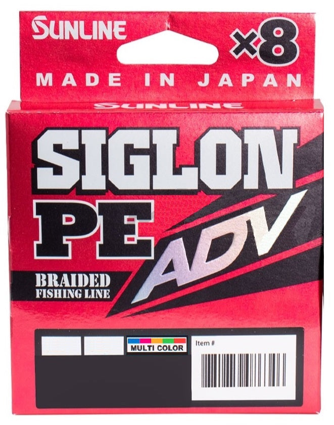 Sunline Siglon PEx8 ADV Braided Fishing Line Multi Colour 300m