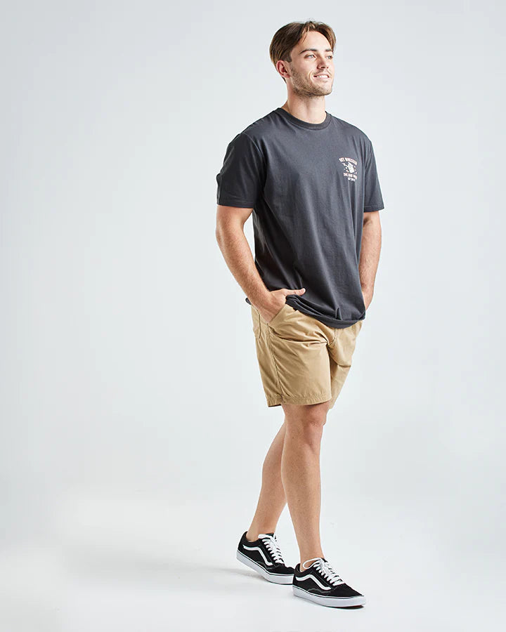 The Mad Hueys Getting Wrecked Short Sleeve Tee Shirt Vintage Black