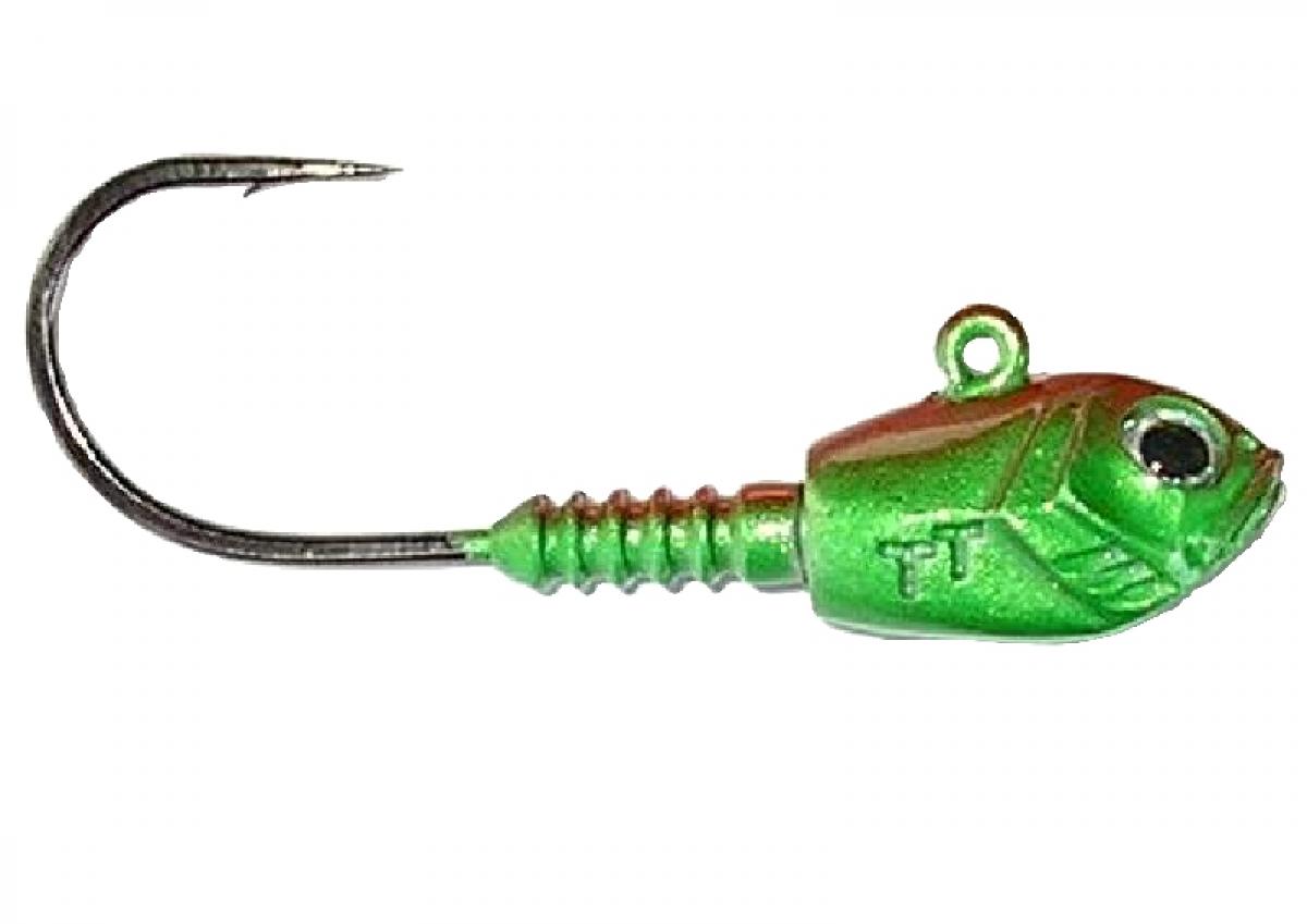 Tackle Tactics TT Depth Charge Painted Jig Heads 1/4oz 2/0XH - Mega Clearance