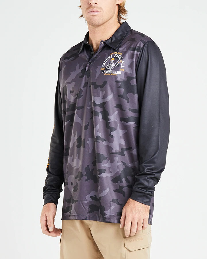 The Mad Hueys Fk All Club 2 Long Sleeve Fishing Jersey Shirt