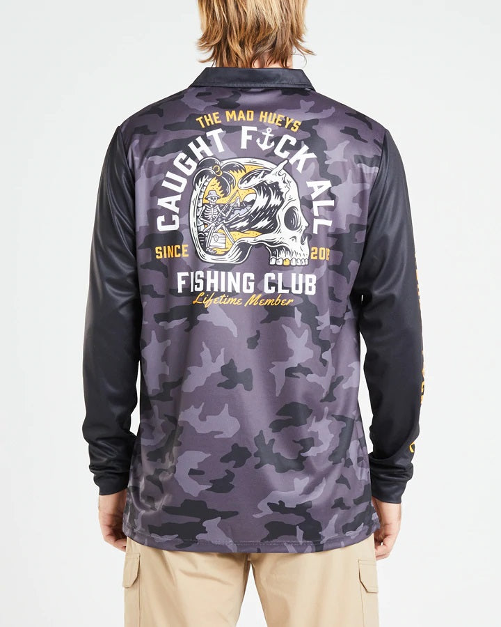 The Mad Hueys Fk All Club 2 Long Sleeve Fishing Jersey Shirt