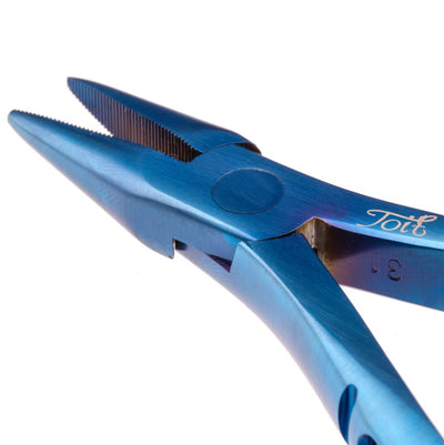 Toit TOIT02 Tools Short Nose Pliers Blue Stainless Steel