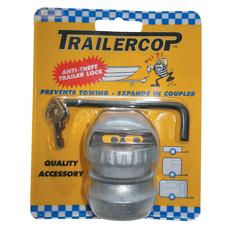 Trailercop Large Trailer Coupling Locking Device - RWB2693