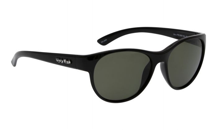 Ugly Fish Polycarbonate Iris PC5501 Shiny Black Frame Polarised Sunglasses