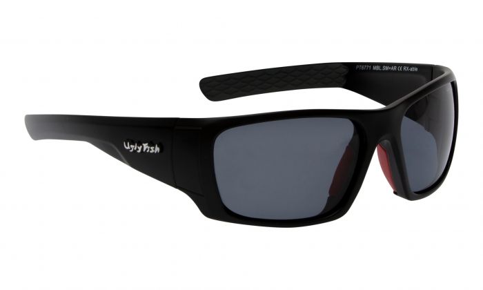 Ugly Fish TAC PT6771 Matt Black Frame Polarised Sunglasses
