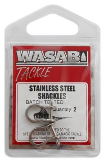 Wasabi Stainless Steel Lure Rigging Shackle