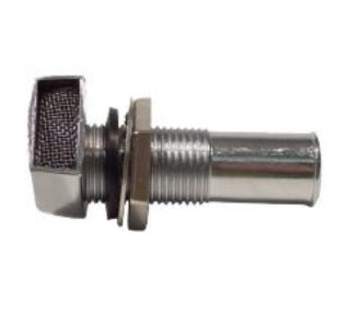 Waterline 350952 Chrome Plated Brass Vent Fuel Breather Low Line